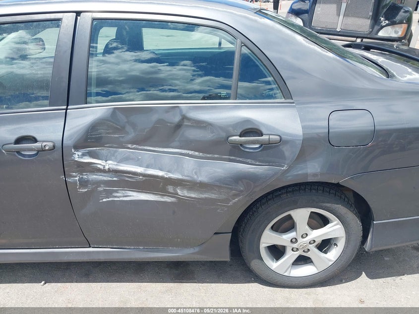 2011 Toyota Corolla VIN 2T1BU4EE5BC596885 IAAI salvage auction — LEFT SIDE, Salvage (Utah), sold $1,800 on 2026-07-09 (photo 6)