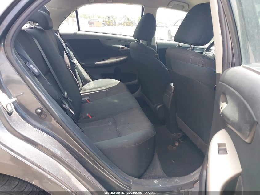 2011 Toyota Corolla VIN 2T1BU4EE5BC596885 IAAI salvage auction — LEFT SIDE, Salvage (Utah), sold $1,800 on 2026-07-09 (photo 8)