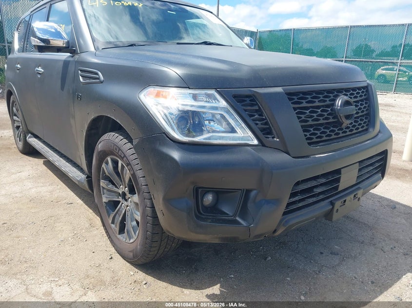 2019 Nissan Armada VIN JN8AY2NC7K9580023 IAAI salvage auction — THEFT, Salvage (Indiana), sold $7,500 on 2026-07-14 (photo 6)