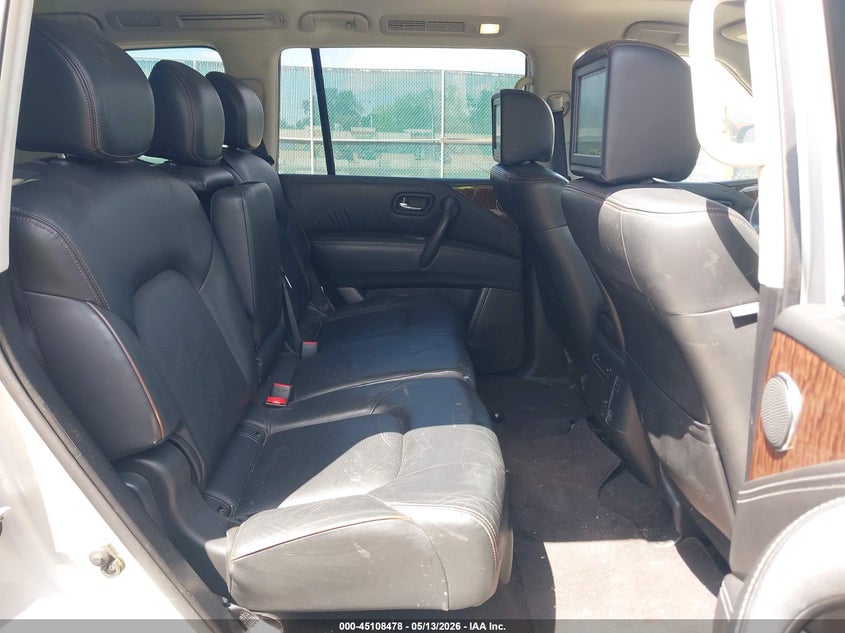 2019 Nissan Armada VIN JN8AY2NC7K9580023 IAAI salvage auction — THEFT, Salvage (Indiana), sold $7,500 on 2026-07-14 (photo 8)