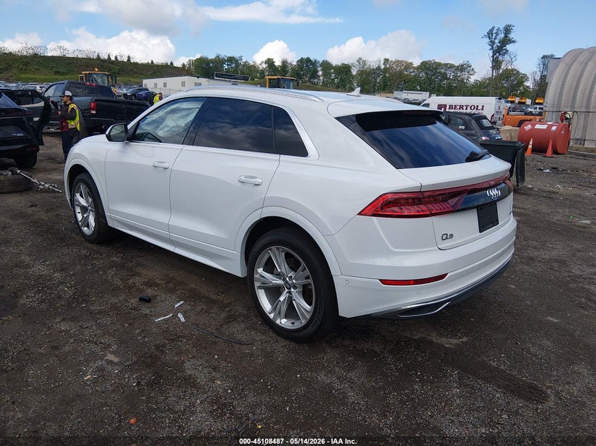 2020 Audi Q8 VIN WA1BVAF17LD020298 IAAI salvage auction — SIDE, Salvage (Idaho), sold $16,100 on 2026-07-10 (photo 3)