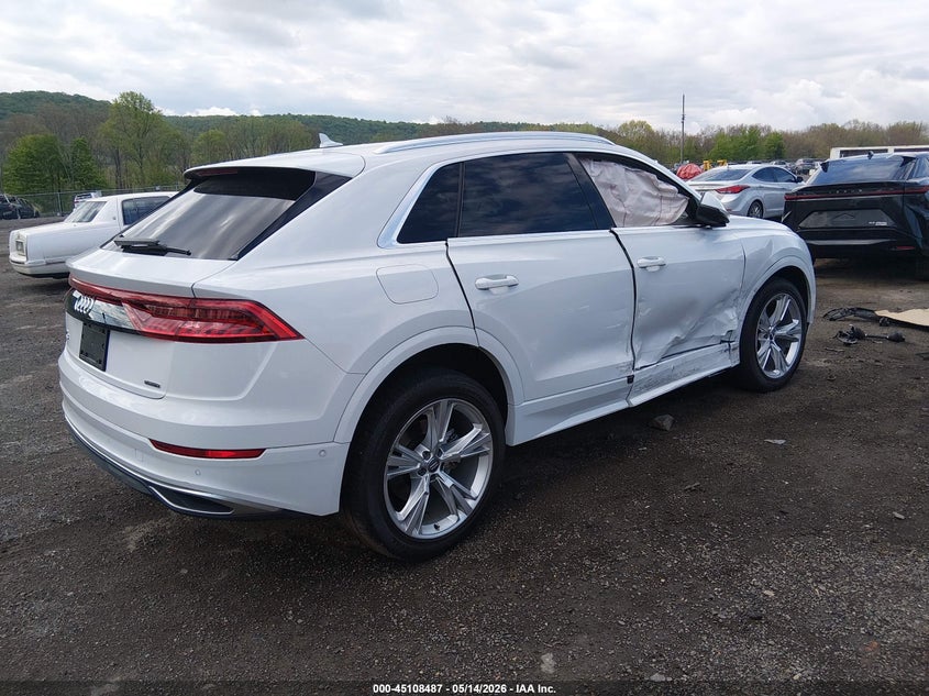 2020 Audi Q8 VIN WA1BVAF17LD020298 IAAI salvage auction — SIDE, Salvage (Idaho), sold $16,100 on 2026-07-10 (photo 4)