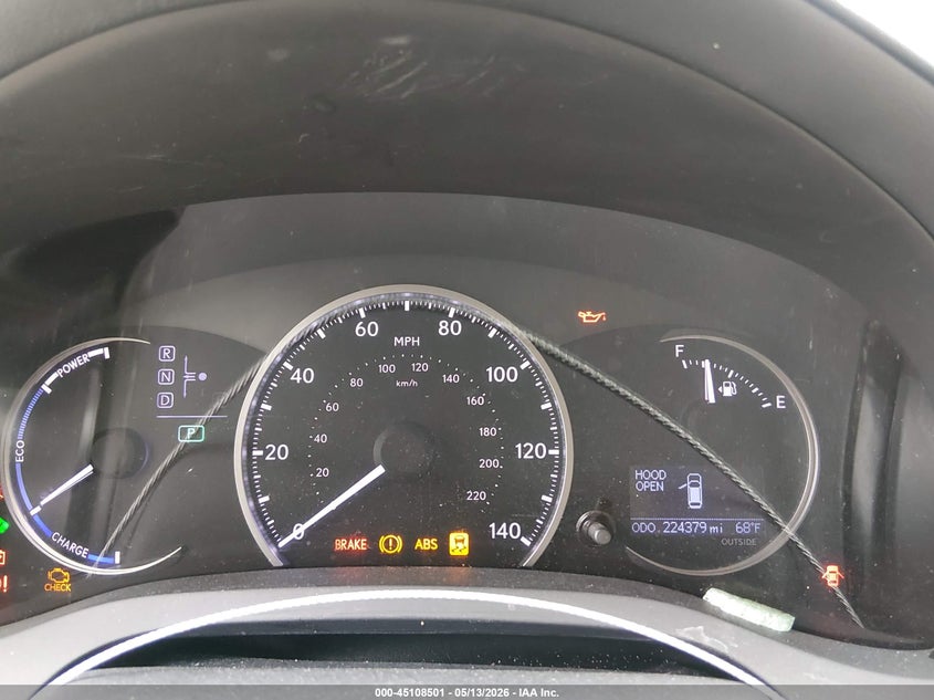2012 Lexus Ct VIN JTHKD5BH0C2107571 IAAI salvage auction — SIDE, Salvage (Ohio), sold $925 on 2026-07-31 (photo 7)