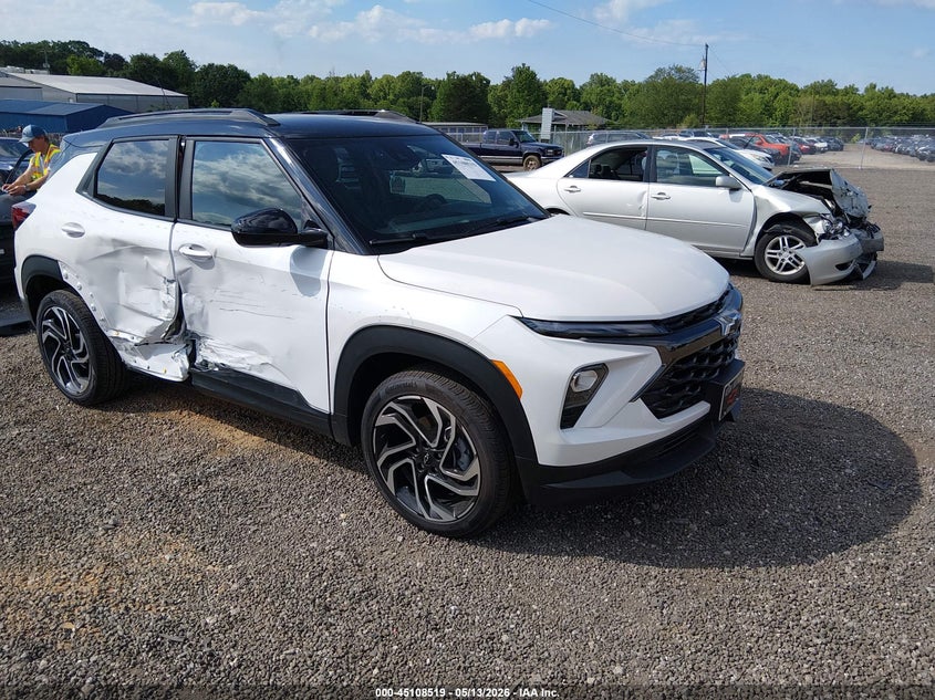 2025 Chevrolet Trailblazer VIN KL79MTSL4SB105911 IAAI salvage auction — RIGHT SIDE, Clear (South Carolina), sold $9,300 on 2026-07-07 (photo 1)