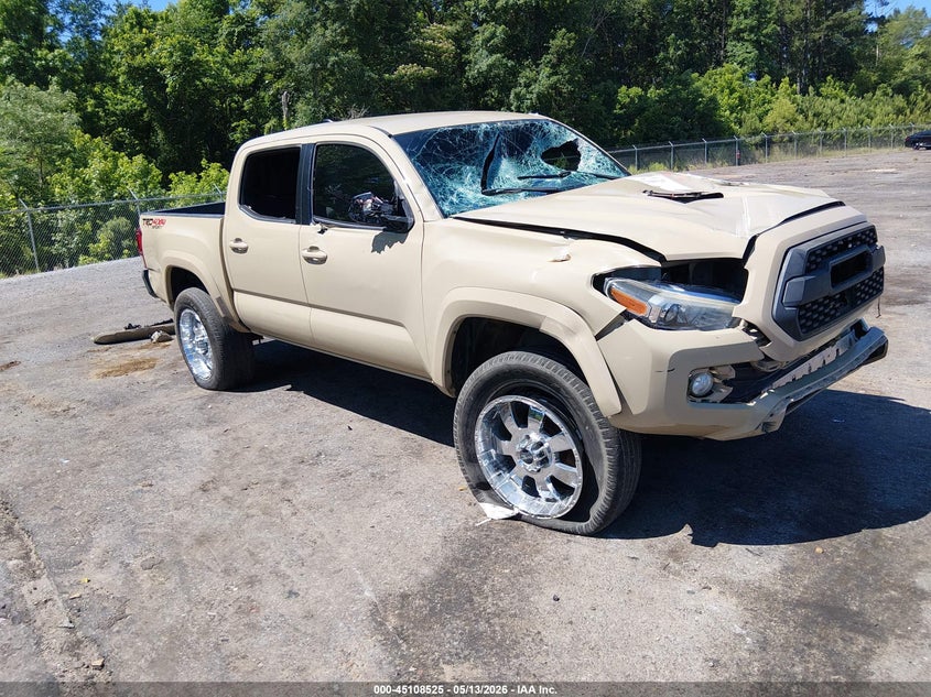2017 Toyota Tacoma VIN 5TFCZ5AN4HX070419 IAAI salvage auction — FRONT END, Salvage (Mississippi), sold $6,100 on 2026-07-08 (photo 1)