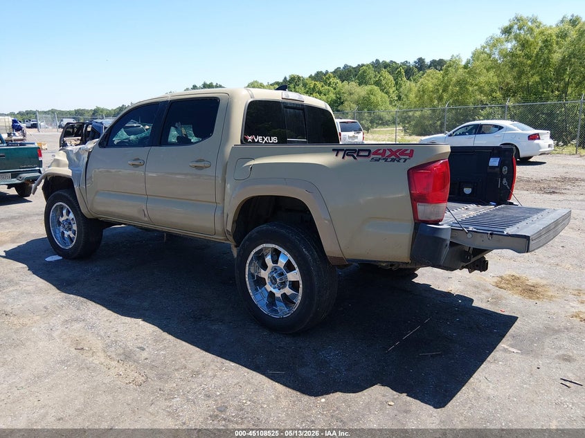 2017 Toyota Tacoma VIN 5TFCZ5AN4HX070419 IAAI salvage auction — FRONT END, Salvage (Mississippi), sold $6,100 on 2026-07-08 (photo 3)