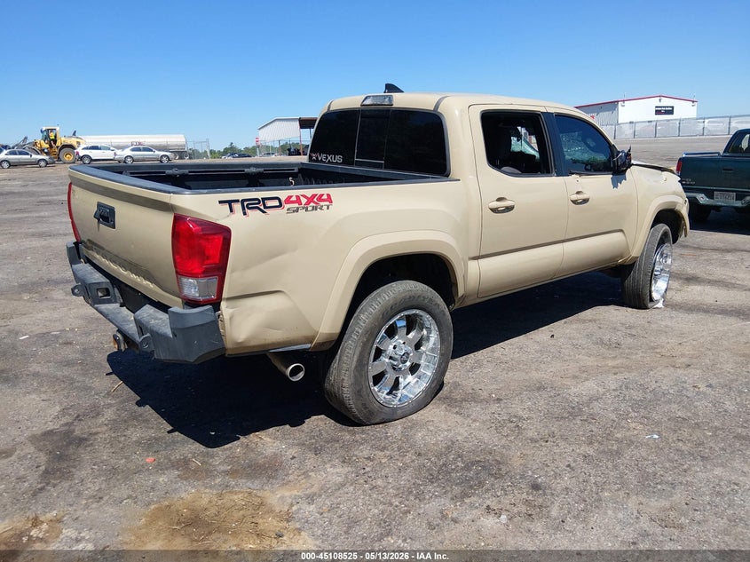 2017 Toyota Tacoma VIN 5TFCZ5AN4HX070419 IAAI salvage auction — FRONT END, Salvage (Mississippi), sold $6,100 on 2026-07-08 (photo 4)