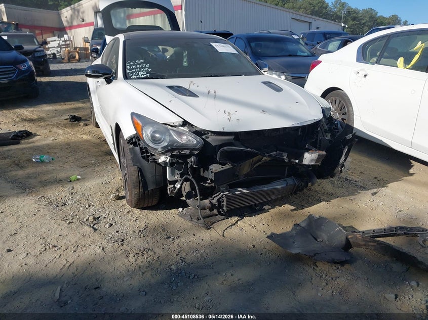 2021 Kia Stinger VIN KNAE15LA8M6089613 IAAI salvage auction — FRONT END, Salvage (Georgia), sold $3,050 on 2026-07-14 (photo 6)