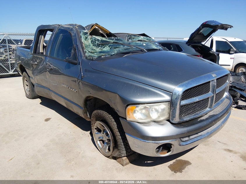 2005 Dodge Ram 1500 VIN 1D7HU18N15J615760 IAAI salvage auction — ROLLOVER, Salvage (Texas), sold $675 on 2026-07-09 (photo 1)