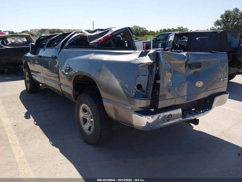 2005 Dodge Ram 1500 VIN 1D7HU18N15J615760 IAAI salvage auction — ROLLOVER, Salvage (Texas), sold $675 on 2026-07-09 (photo 3)