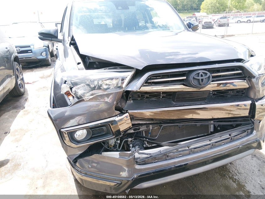 2020 Toyota 4runner VIN JTEBU5JR9L5776119 IAAI salvage auction — FRONT & REAR, Salvage (Ohio), sold $12,275 on 2026-07-16 (photo 6)