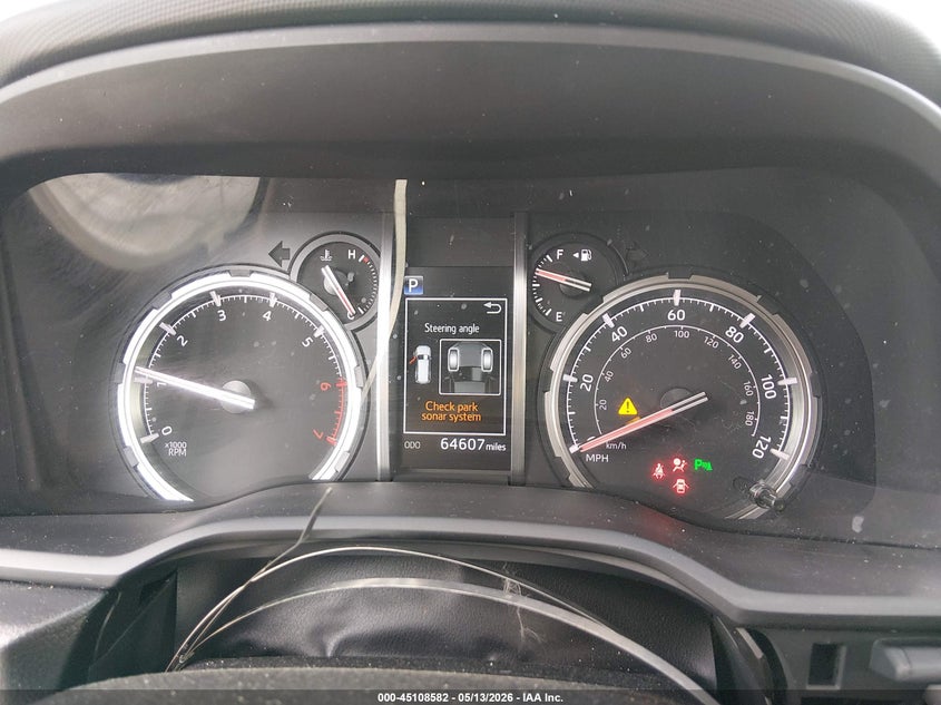2020 Toyota 4runner VIN JTEBU5JR9L5776119 IAAI salvage auction — FRONT & REAR, Salvage (Ohio), sold $12,275 on 2026-07-16 (photo 7)
