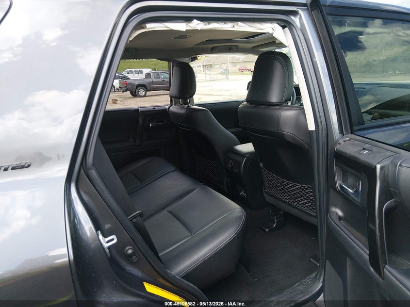 2020 Toyota 4runner VIN JTEBU5JR9L5776119 IAAI salvage auction — FRONT & REAR, Salvage (Ohio), sold $12,275 on 2026-07-16 (photo 8)