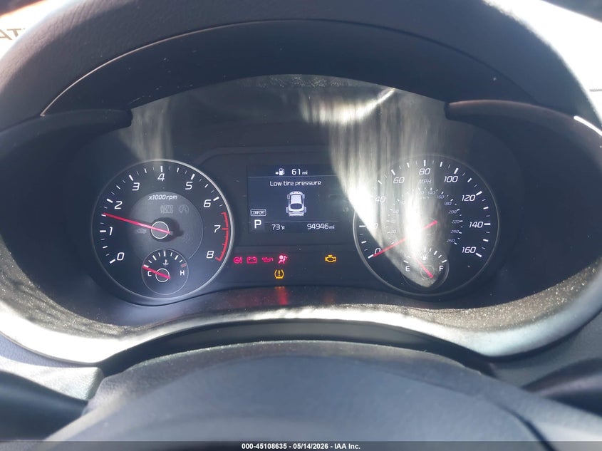 2018 Kia Stinger VIN KNAE15LA9J6039380 IAAI salvage auction — LEFT FRONT, Salvage (Missouri), sold $2,050 on 2026-07-14 (photo 7)
