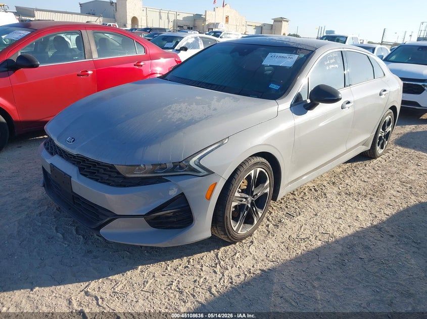 2021 Kia K5 VIN 5XXG64J25MG079674 IAAI salvage auction — WATER/FLOOD, Salvage (Texas), sold $4,550 on 2026-07-29 (photo 2)