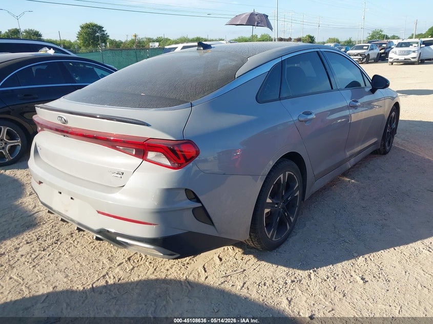 2021 Kia K5 VIN 5XXG64J25MG079674 IAAI salvage auction — WATER/FLOOD, Salvage (Texas), sold $4,550 on 2026-07-29 (photo 4)