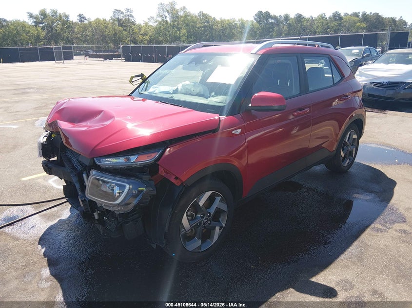 2023 Hyundai Venue VIN KMHRC8A38PU224394 IAAI salvage auction — FRONT END, Salvage (South Carolina), sold $1,700 on 2026-07-25 (photo 2)