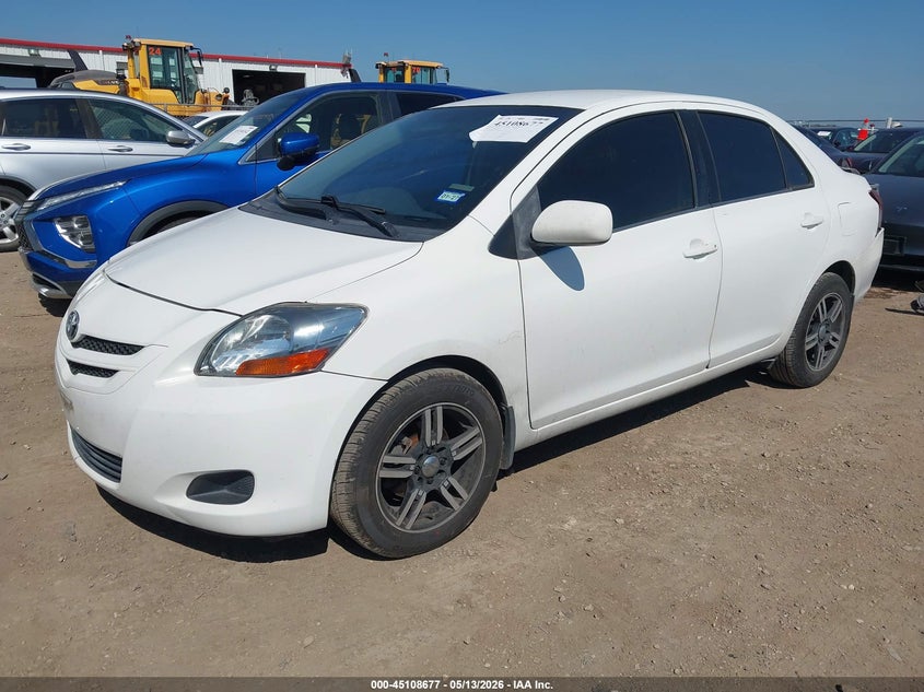 2008 Toyota Yaris VIN JTDBT923381284757 IAAI salvage auction — REAR END, Original (Texas), sold $1,650 on 2026-07-14 (photo 2)