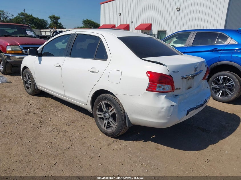 2008 Toyota Yaris VIN JTDBT923381284757 IAAI salvage auction — REAR END, Original (Texas), sold $1,650 on 2026-07-14 (photo 3)