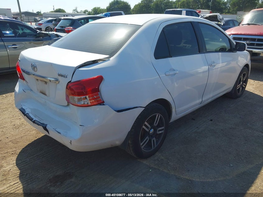 2008 Toyota Yaris VIN JTDBT923381284757 IAAI salvage auction — REAR END, Original (Texas), sold $1,650 on 2026-07-14 (photo 4)
