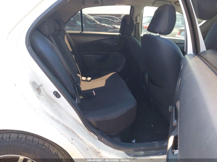 2008 Toyota Yaris VIN JTDBT923381284757 IAAI salvage auction — REAR END, Original (Texas), sold $1,650 on 2026-07-14 (photo 8)