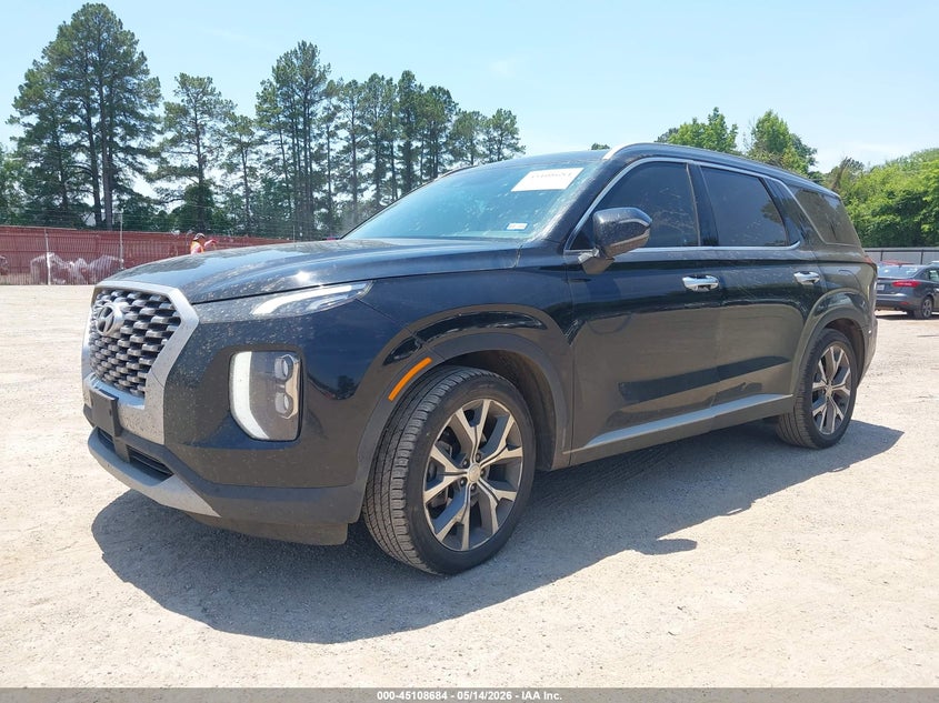 2022 Hyundai Palisade VIN KM8R34HE6NU367115 IAAI salvage auction — REAR END, Salvage Title, sold $8,850 on 2026-08-20 (photo 2)