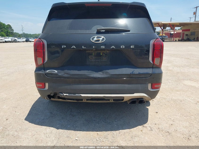 2022 Hyundai Palisade VIN KM8R34HE6NU367115 IAAI salvage auction — REAR END, Salvage Title, sold $8,850 on 2026-08-20 (photo 6)