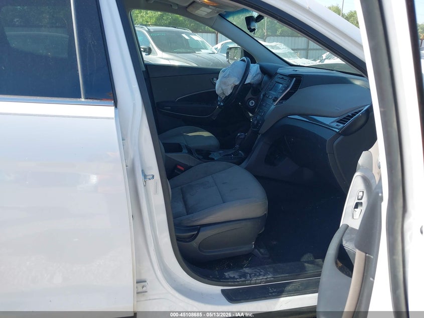 2014 Hyundai Santa fe VIN 5XYZU3LB6EG208346 IAAI salvage auction — FRONT END, Salvage (Missouri), sold $575 on 2026-07-27 (photo 5)