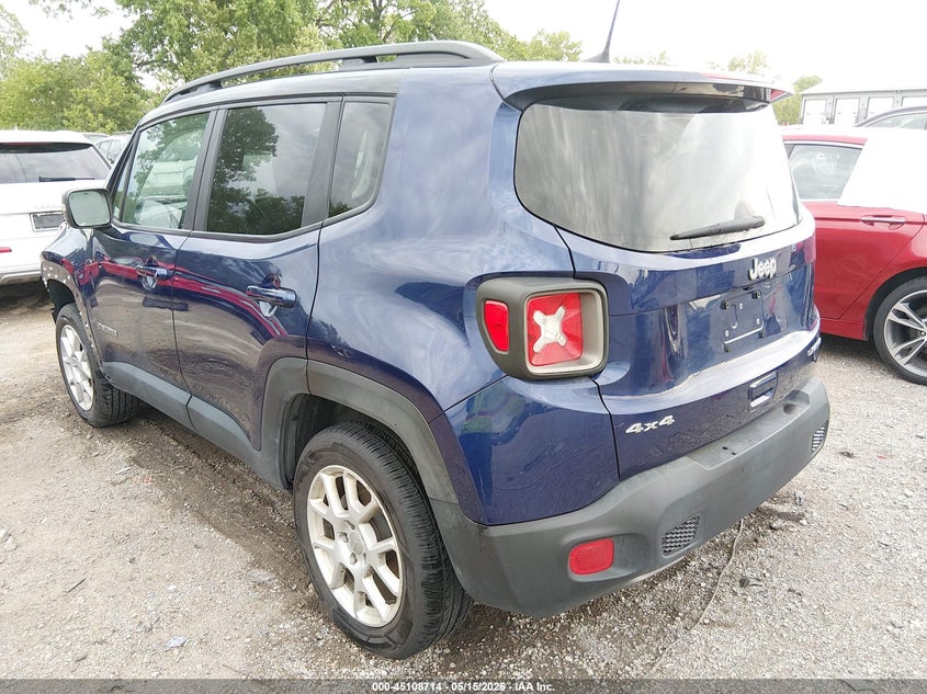 2021 Jeep Renegade VIN ZACNJDD17MPM32711 IAAI salvage auction — FRONT END, Salvage (Indiana), sold $3,850 on 2026-08-05 (photo 3)