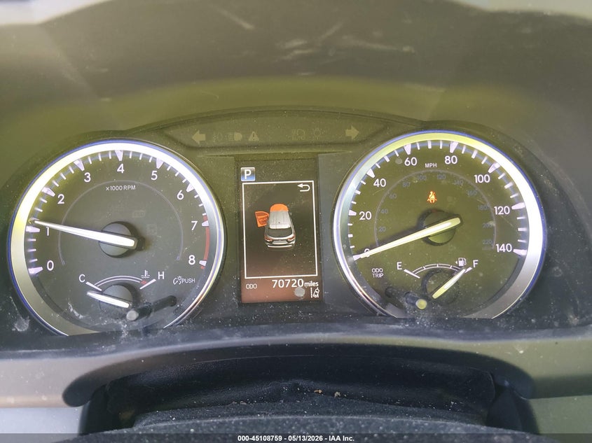 2019 Toyota Highlander VIN 5TDJZRFH7KS954465 IAAI salvage auction — FRONT END, Salvage (Illinois), sold $9,900 on 2026-07-28 (photo 7)