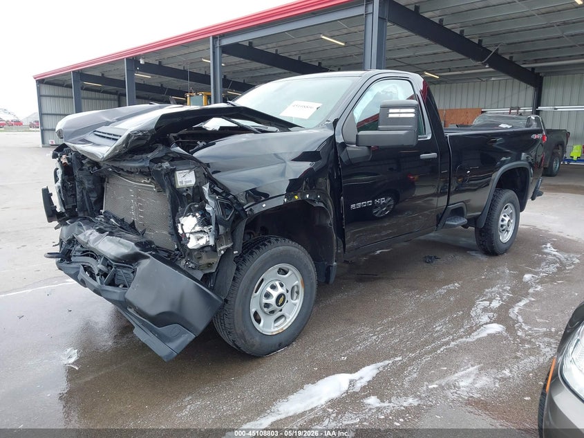 2020 Chevrolet Silverado 2500 VIN 1GC3YLE79LF223250 IAAI salvage auction — FRONT END, Salvage (Nebraska), sold $7,850 on 2026-07-09 (photo 2)
