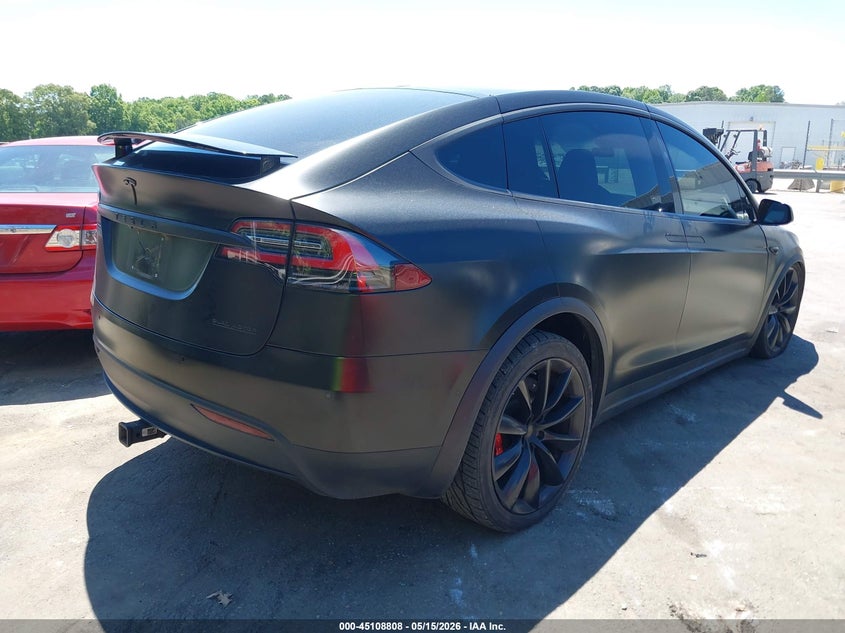 2019 Tesla Model x VIN 5YJXCBE48KF185321 IAAI salvage auction — SUSPENSION, Salvage (North Carolina), sold $14,700 on 2026-07-16 (photo 4)