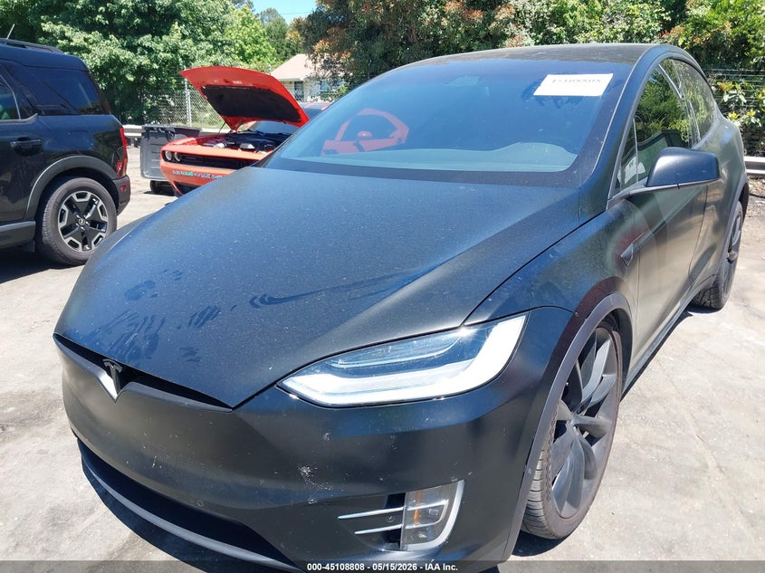 2019 Tesla Model x VIN 5YJXCBE48KF185321 IAAI salvage auction — SUSPENSION, Salvage (North Carolina), sold $14,700 on 2026-07-16 (photo 6)
