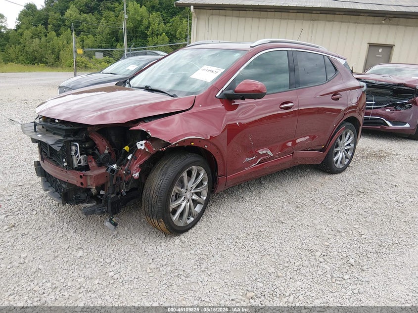 2024 Buick Encore gx VIN KL4AMFSLXRB005902 IAAI salvage auction — FRONT & REAR, Salvage (Kentucky), sold $4,100 on 2026-07-09 (photo 2)