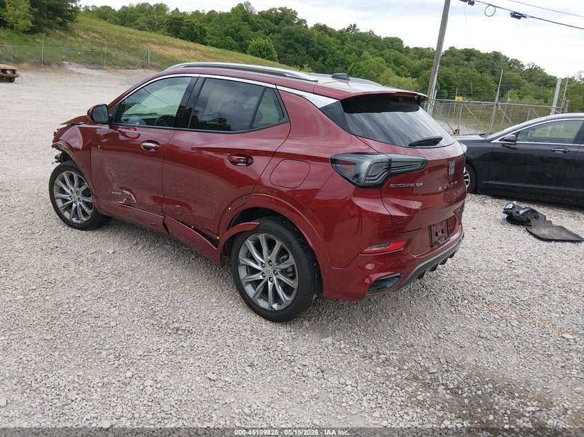 2024 Buick Encore gx VIN KL4AMFSLXRB005902 IAAI salvage auction — FRONT & REAR, Salvage (Kentucky), sold $4,100 on 2026-07-09 (photo 3)