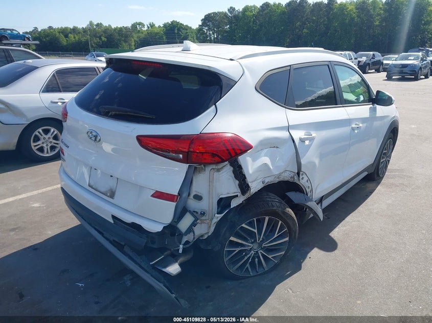 2020 Hyundai Tucson VIN KM8J33AL0LU268674 IAAI salvage auction — RIGHT REAR, Salvage (North Carolina), sold $3,450 on 2026-07-08 (photo 4)