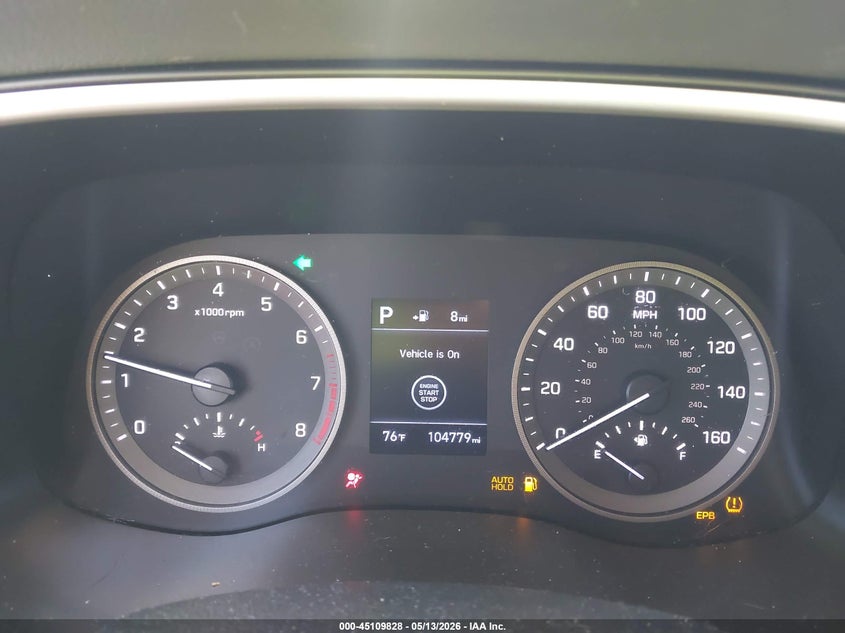 2020 Hyundai Tucson VIN KM8J33AL0LU268674 IAAI salvage auction — RIGHT REAR, Salvage (North Carolina), sold $3,450 on 2026-07-08 (photo 7)