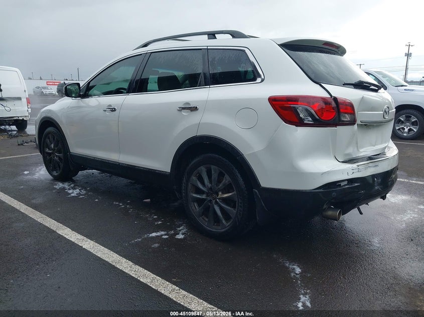 2014 Mazda Cx-9 VIN JM3TB3DAXE0445212 IAAI salvage auction — REAR END, Salvage (Oregon), sold $1,900 on 2026-07-07 (photo 3)