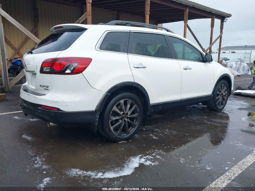 2014 Mazda Cx-9 VIN JM3TB3DAXE0445212 IAAI salvage auction — REAR END, Salvage (Oregon), sold $1,900 on 2026-07-07 (photo 4)