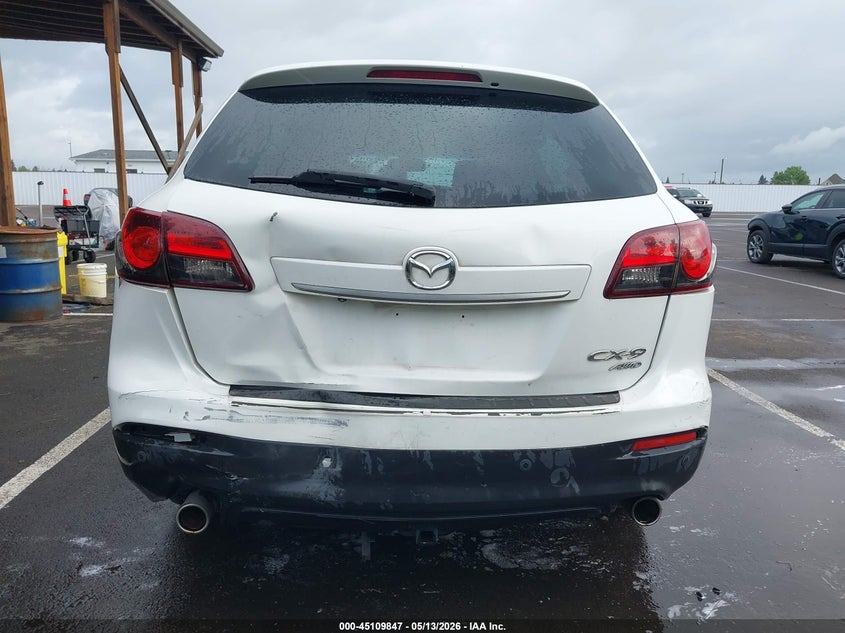 2014 Mazda Cx-9 VIN JM3TB3DAXE0445212 IAAI salvage auction — REAR END, Salvage (Oregon), sold $1,900 on 2026-07-07 (photo 6)