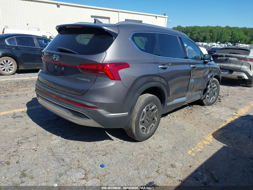 2022 Hyundai Santa fe VIN KM8S2DA13NU025617 IAAI salvage auction — RIGHT FRONT, Salvage (Georgia), sold $8,250 on 2026-07-24 (photo 4)