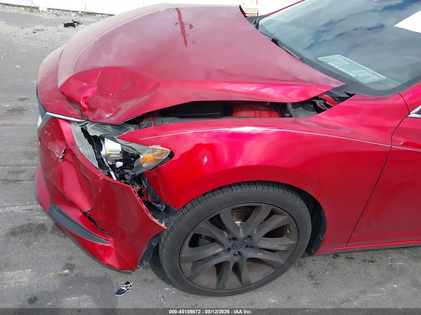 2015 Mazda 6 VIN JM1GJ1W50F1218835 IAAI salvage auction — FRONT END, Rebuildable (Florida), sold $1,450 on 2026-07-29 (photo 6)