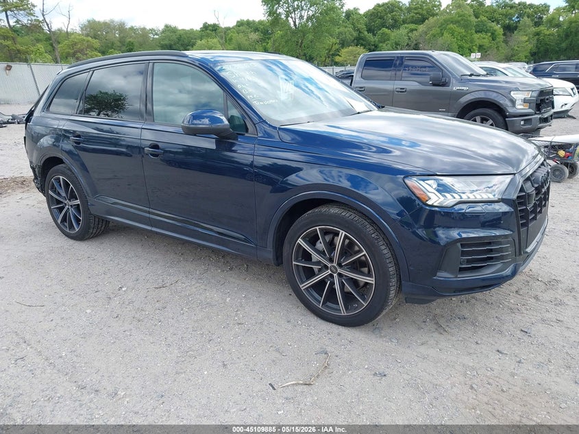 2024 Audi Q7 VIN WA1LXBF77RD009609 IAAI salvage auction — REAR END, Salvage (New Jersey), sold $9,000 on 2026-07-14 (photo 1)