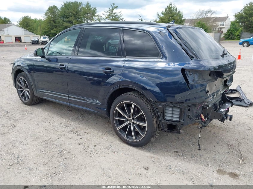 2024 Audi Q7 VIN WA1LXBF77RD009609 IAAI salvage auction — REAR END, Salvage (New Jersey), sold $9,000 on 2026-07-14 (photo 3)