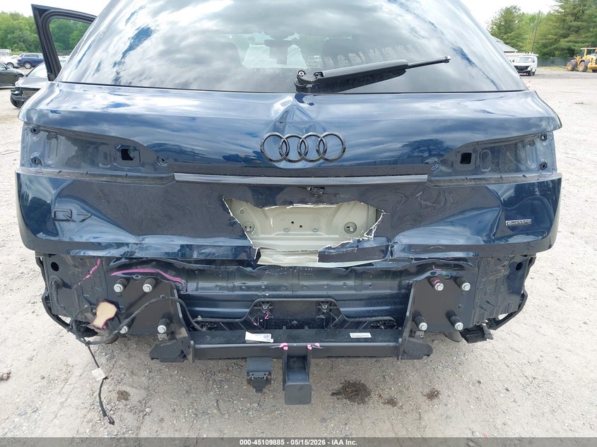 2024 Audi Q7 VIN WA1LXBF77RD009609 IAAI salvage auction — REAR END, Salvage (New Jersey), sold $9,000 on 2026-07-14 (photo 6)