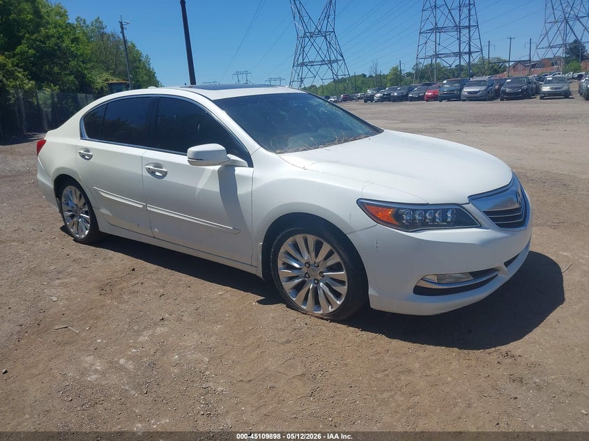 2014 Acura RLX VIN JH4KC1F54EC001441 IAAI salvage auction — VANDALISM, Salvage (Idaho), sold $2,050 on 2026-07-31 (photo 1)
