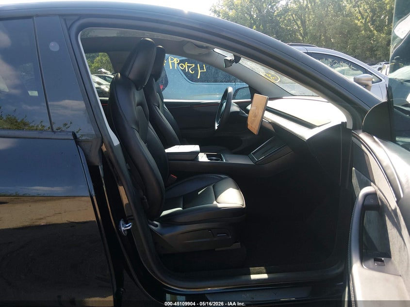 2026 Tesla Model y VIN 7SAYGDED7TA499158 IAAI salvage auction — FRONT & REAR, Salvage Title, sold $16,600 on 2026-07-12 (photo 5)