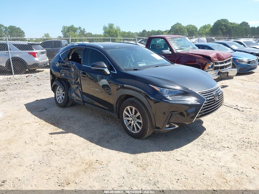 2021 Lexus Nx VIN JTJDARBZ9M2184411 — IAAI salvage auction photo