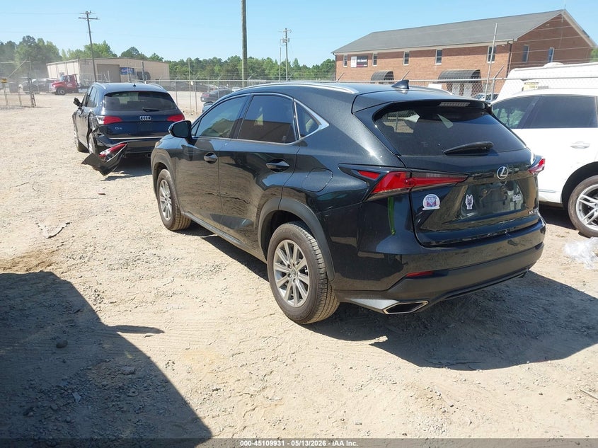 2021 Lexus Nx VIN JTJDARBZ9M2184411 IAAI salvage auction — RIGHT SIDE, Salvage (North Carolina), sold $8,400 on 2026-07-27 (photo 3)