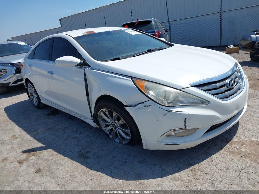 2013 Hyundai Sonata VIN 5NPEC4ABXDH529291 IAAI salvage auction — RIGHT FRONT, Clear (Oklahoma), sold $525 on 2026-07-08 (photo 1)